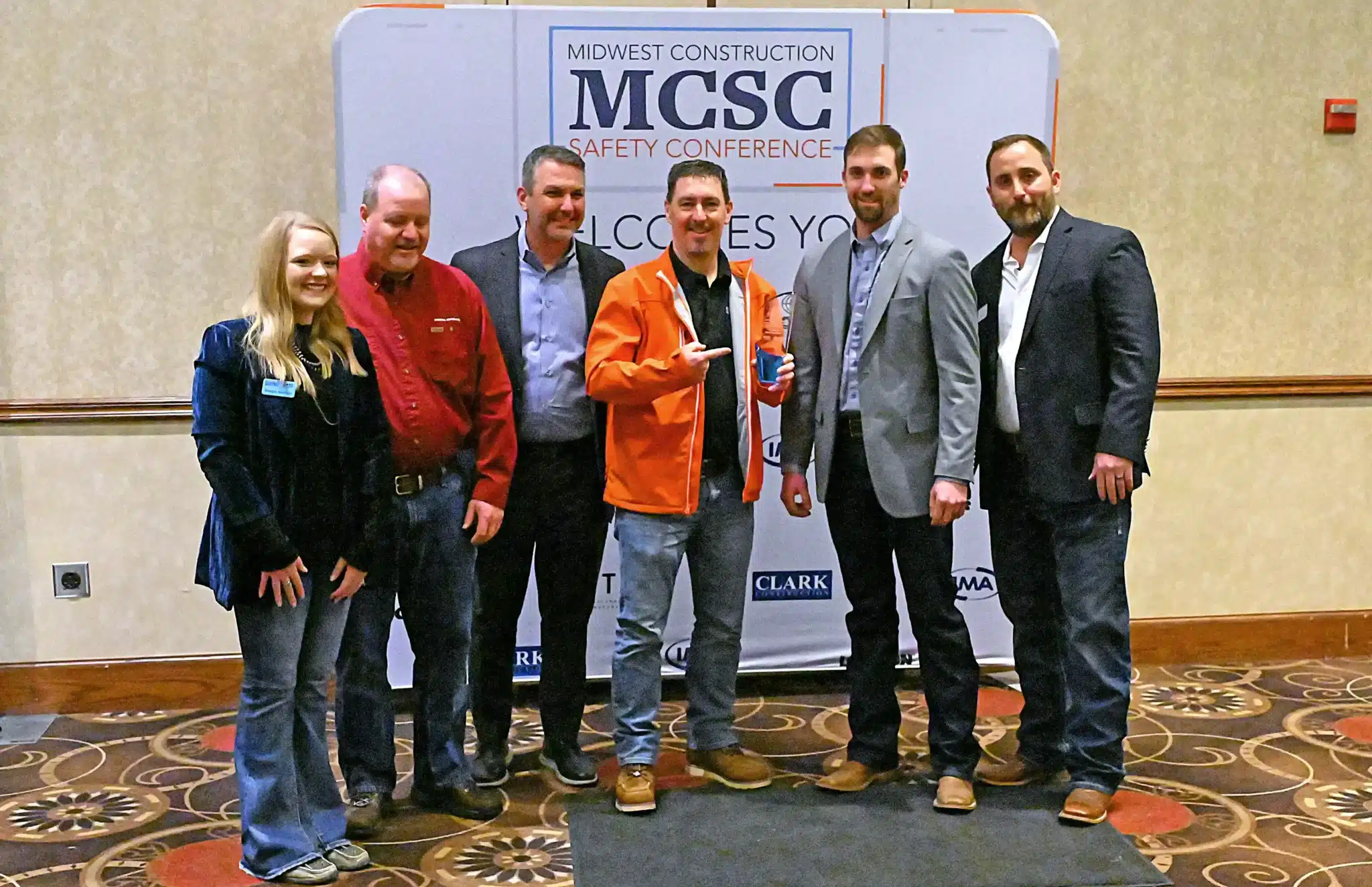 Safety Award AL Huber safety award