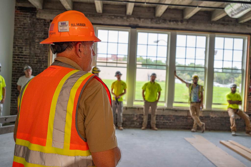 construction safety meeting