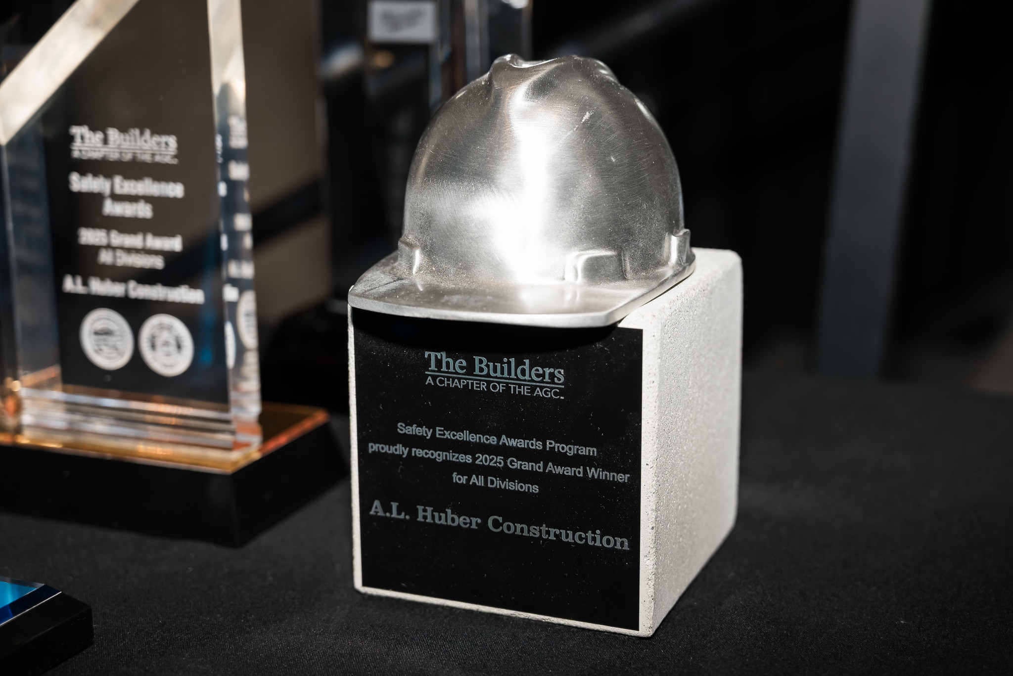 Safety award from The Builders AGC