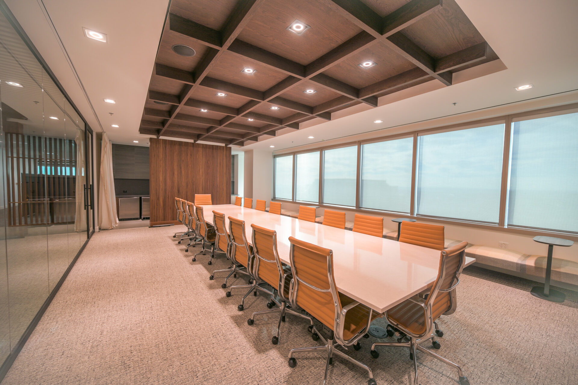 high-end corporate office