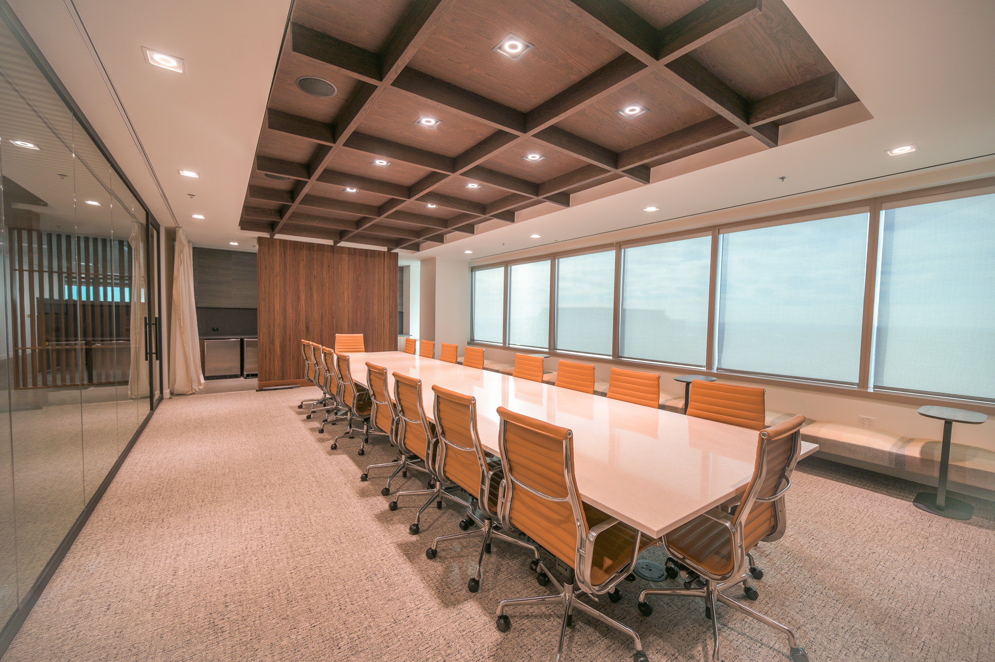 high-end corporate office
